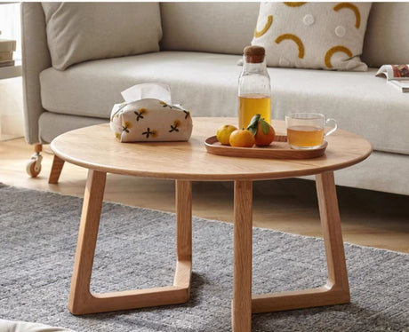 GENJI Amaya Elegant Modern Round Coffee Table from GENJI
