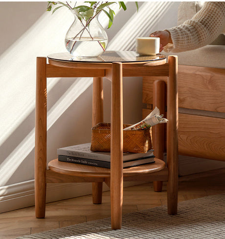 GENJI Amaya Rustic Solidwood & Vine Combination Coffee Table from GENJI