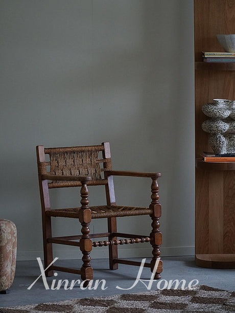 GENJI Ambrosia Vintage Woven Retro Dining Chair from GENJI