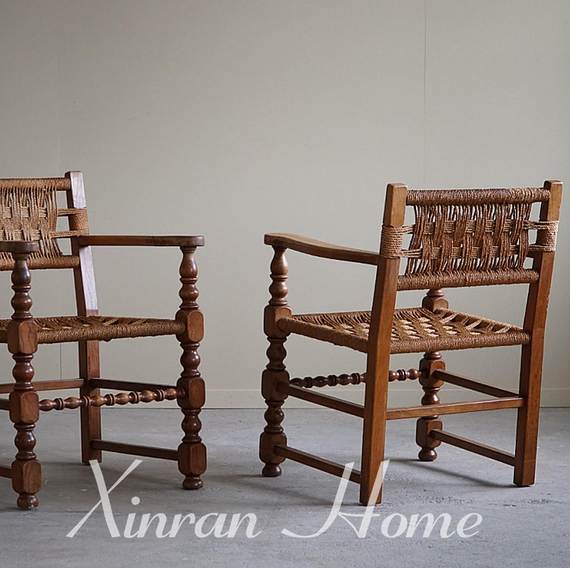GENJI Ambrosia Vintage Woven Retro Dining Chair from GENJI