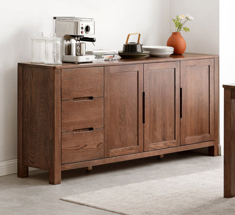 GENJI Aoyama Sleek Solid Wood Cabinet from GENJI