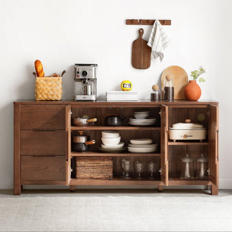 GENJI Aoyama Sleek Solid Wood Cabinet from GENJI