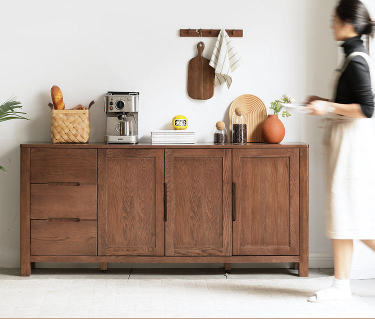 GENJI Aoyama Sleek Solid Wood Cabinet from GENJI