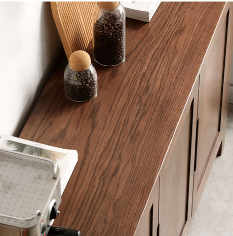 GENJI Aoyama Sleek Solid Wood Cabinet from GENJI