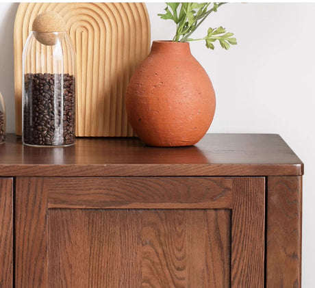 GENJI Aoyama Sleek Solid Wood Cabinet from GENJI