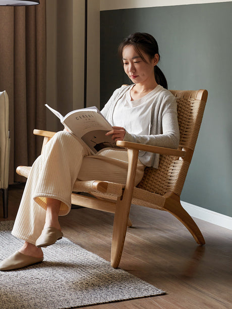 GENJI Aoyama Solid Wood Outdoor Chair Casual Elegance from GENJI