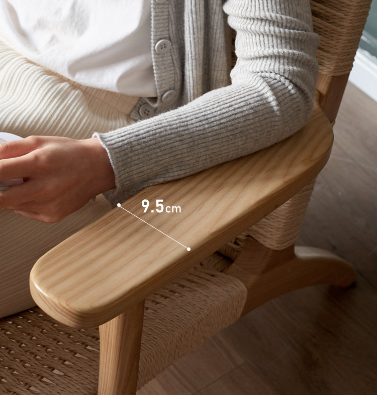 GENJI Aoyama Solid Wood Outdoor Chair Casual Elegance from GENJI