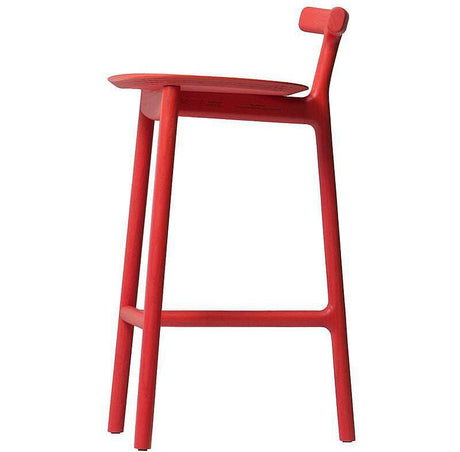GENJI Araceli Sleek Ashwood Bar Stool - Lightweight Luxury Design from GENJI
