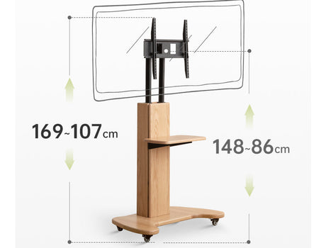 GENJI Arianne Versatile Solid Wood TV Stand from GENJI