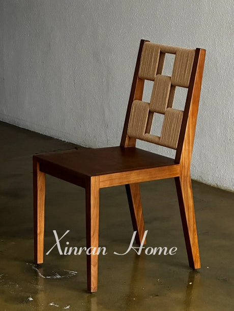 GENJI Asahi Elegant Modern Walnut Dining Chair Set from GENJI