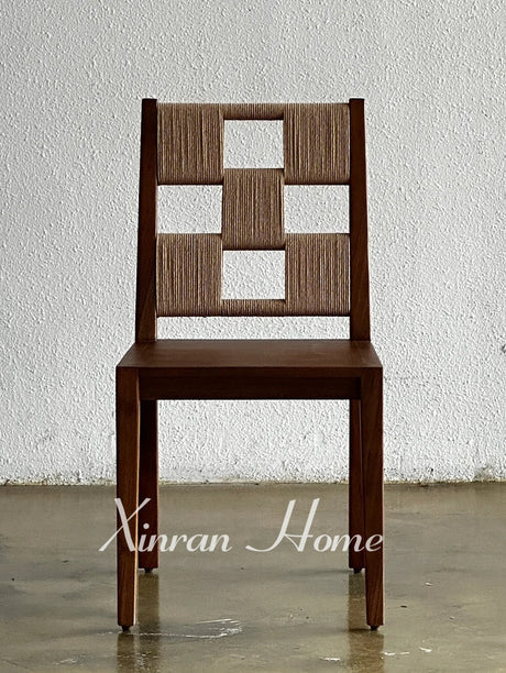 GENJI Asahi Elegant Modern Walnut Dining Chair Set from GENJI