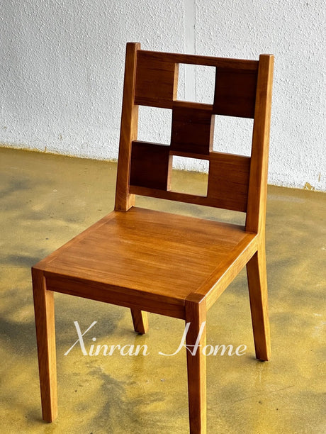GENJI Asahi Elegant Modern Walnut Dining Chair Set from GENJI