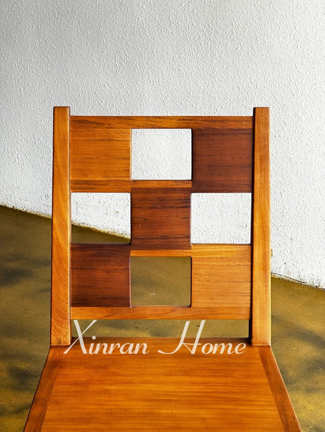 GENJI Asahi Elegant Modern Walnut Dining Chair Set from GENJI