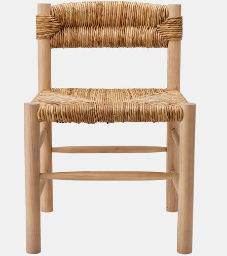 GENJI Athenia Rustic Comfortable Solid Wood Dining Chair from GENJI