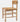 GENJI Athenia Rustic Comfortable Solid Wood Dining Chair from GENJI