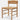 GENJI Athenia Rustic Comfortable Solid Wood Dining Chair from GENJI