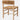 GENJI Athenia Rustic Comfortable Solid Wood Dining Chair from GENJI