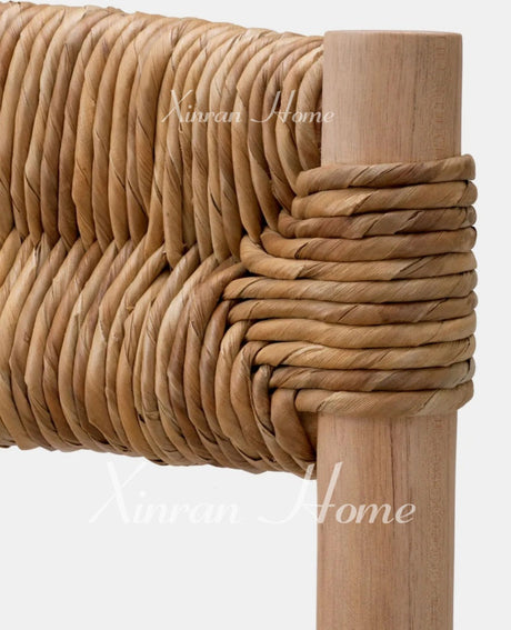 GENJI Athenia Rustic Comfortable Solid Wood Dining Chair from GENJI