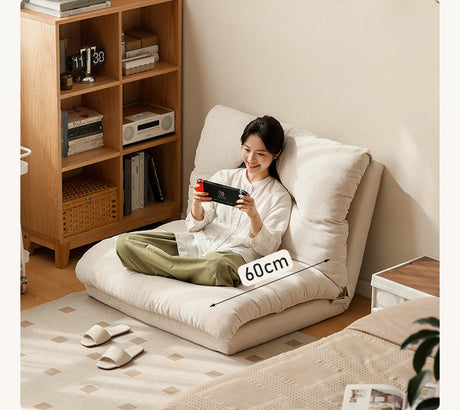 GENJI Aveline Cozy Cream Upholstered Sofa from GENJI