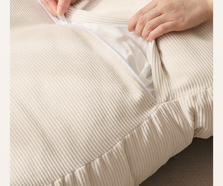 GENJI Aveline Cozy Cream Upholstered Sofa from GENJI
