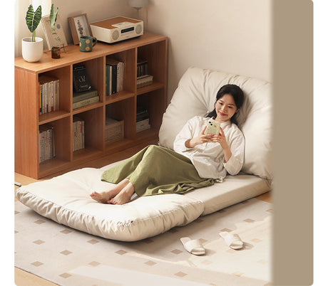 GENJI Aveline Cozy Cream Upholstered Sofa from GENJI
