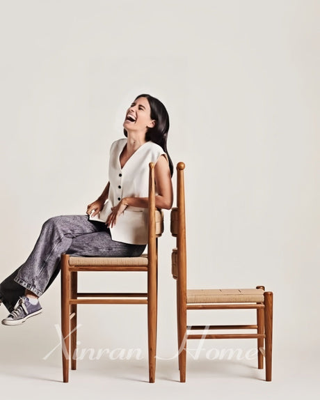 GENJI Azumi Elegant Rattan Dining Chair from GENJI