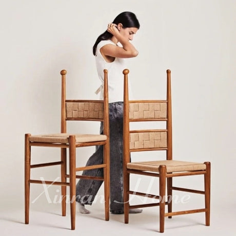 GENJI Azumi Elegant Rattan Dining Chair from GENJI