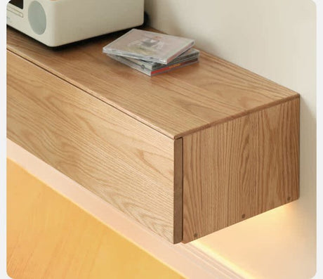 GENJI Callan Sleek Solid Wood Wall-Mounted TV Cabinet from GENJI