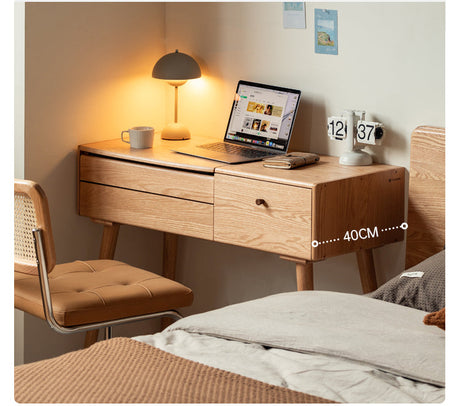 GENJI Callidora Elegant Minimalist Flip Dressing Table from GENJI
