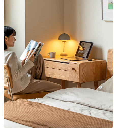 GENJI Callidora Elegant Minimalist Flip Dressing Table from GENJI