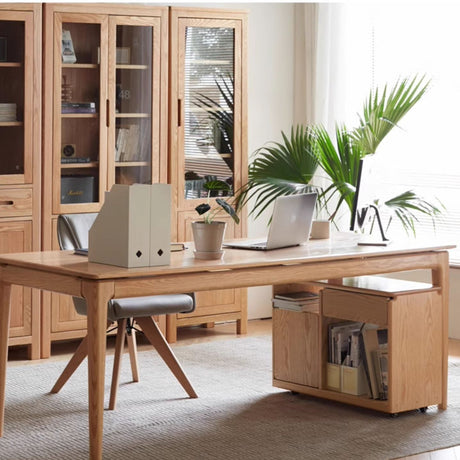 GENJI Elowen Modern Solid Wood Storage Cabinet from GENJI