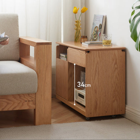 GENJI Elowen Modern Solid Wood Storage Cabinet from GENJI
