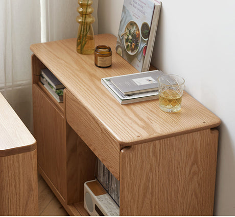 GENJI Elowen Modern Solid Wood Storage Cabinet from GENJI