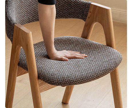 GENJI Elysia Contemporary Oak Dining Chair from GENJI