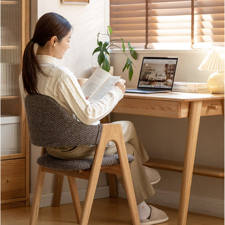 GENJI Elysia Contemporary Oak Dining Chair from GENJI