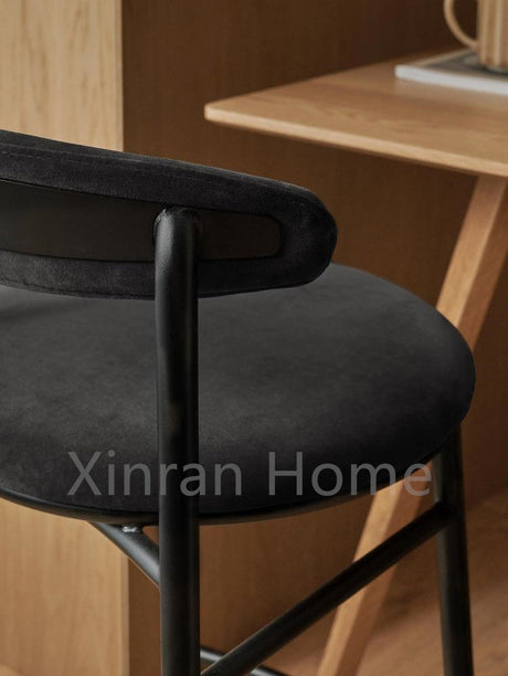 GENJI Elysian Luxe Nordic Metal Bar Chair from GENJI