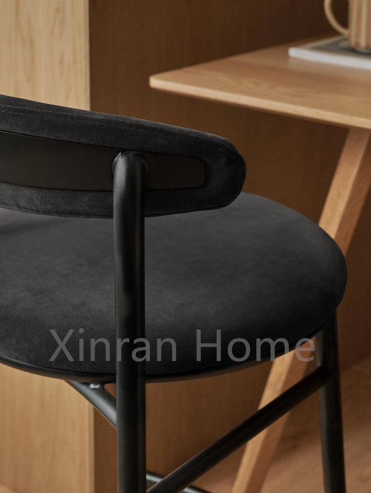GENJI Elysian Luxe Nordic Metal Bar Chair from GENJI