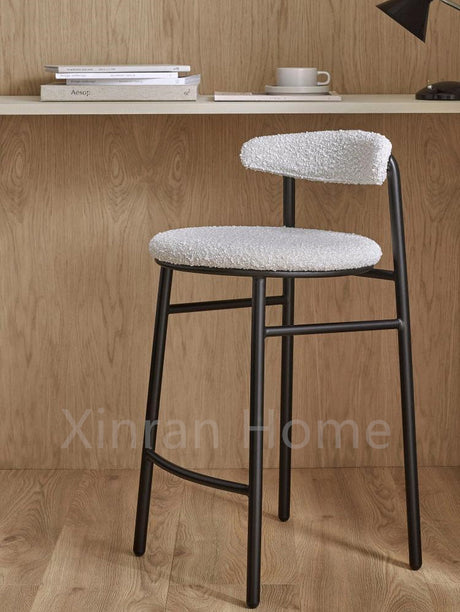 GENJI Elysian Luxe Nordic Metal Bar Chair from GENJI