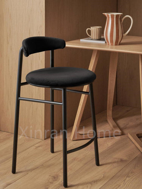 GENJI Elysian Luxe Nordic Metal Bar Chair from GENJI