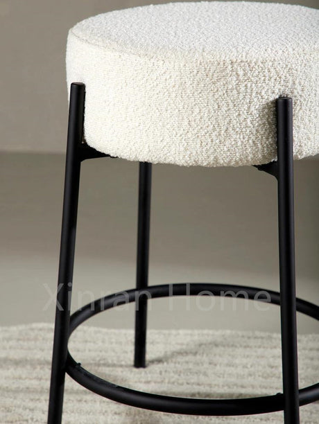 GENJI Elysian Luxe Nordic Metal Bar Chair from GENJI