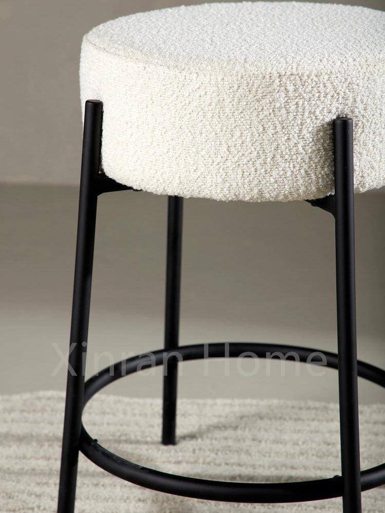 GENJI Elysian Luxe Nordic Metal Bar Chair from GENJI