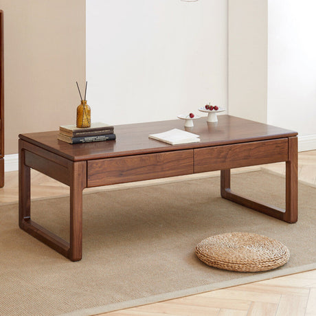 GENJI Elysium Elegant Black Walnut Tea Table from GENJI