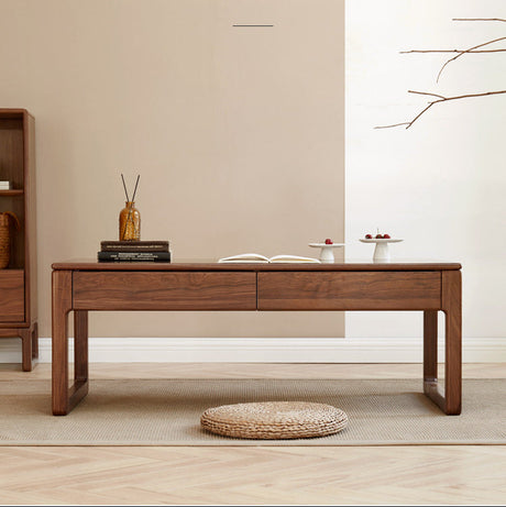 GENJI Elysium Elegant Black Walnut Tea Table from GENJI