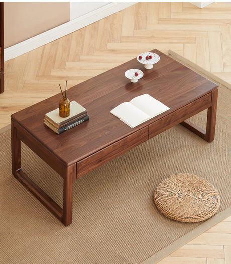 GENJI Elysium Elegant Black Walnut Tea Table from GENJI