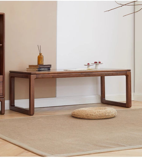 GENJI Elysium Elegant Black Walnut Tea Table from GENJI