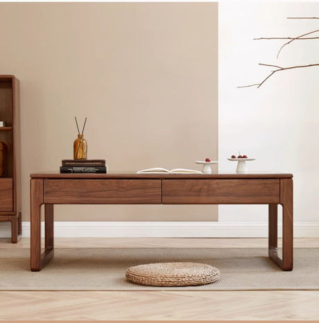 GENJI Elysium Elegant Black Walnut Tea Table from GENJI