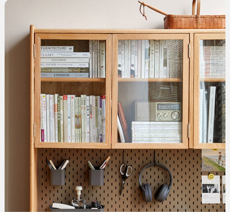 GENJI Haruka Solid Wood Integrated Study Desk from GENJI