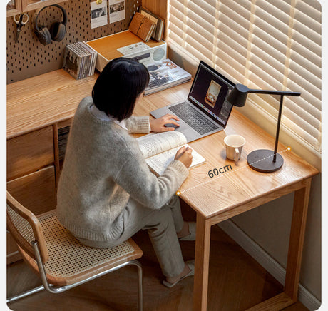GENJI Haruka Solid Wood Integrated Study Desk from GENJI