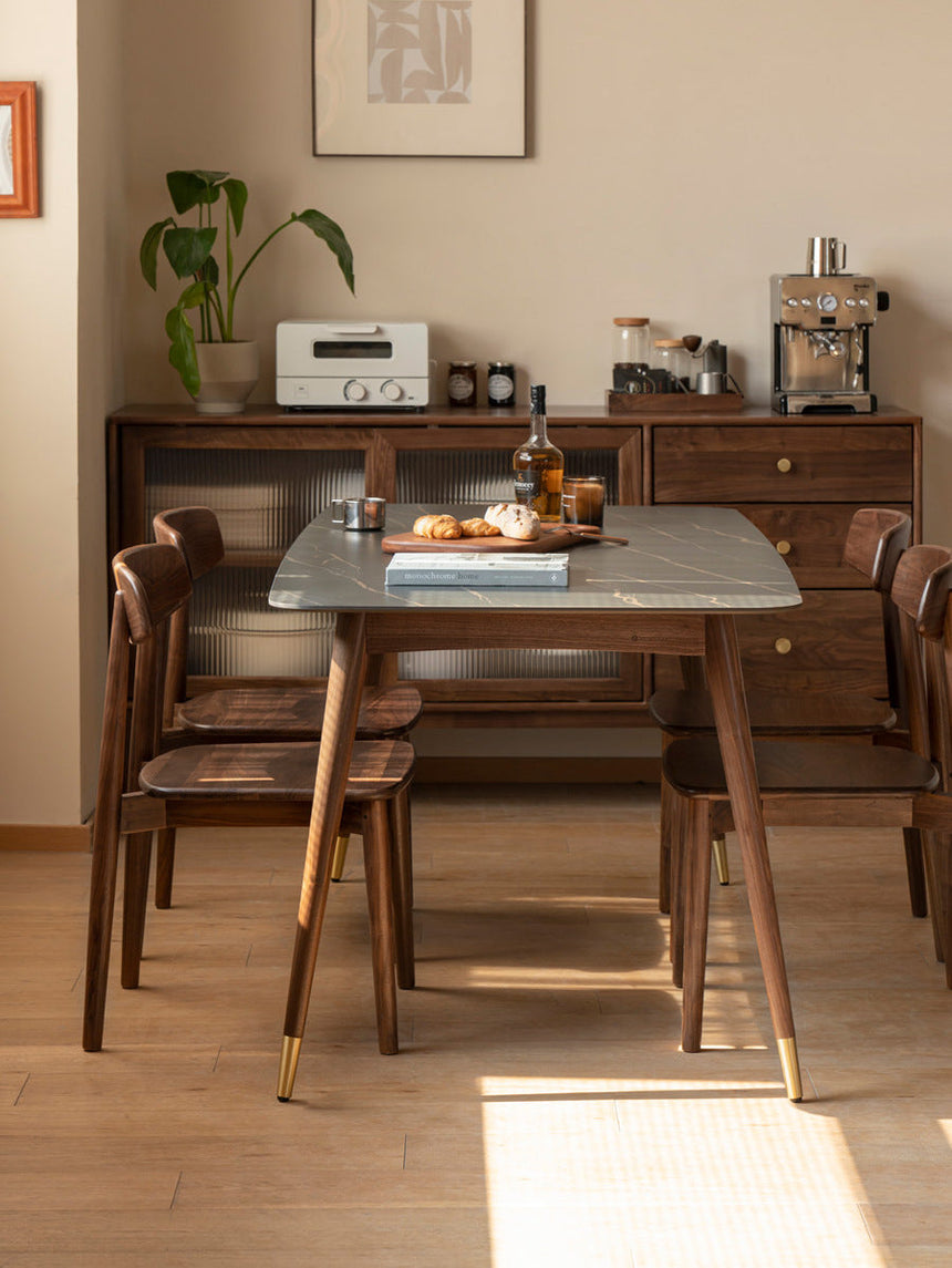 GENJI Harukaze Elegant Solid Wood Dining Chair from GENJI