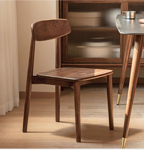 GENJI Harukaze Elegant Solid Wood Dining Chair from GENJI